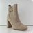 Bottes demie talons